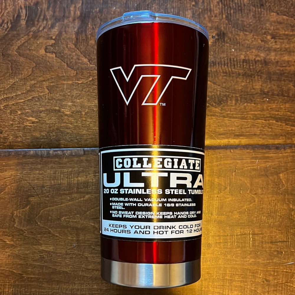 Virginia Tech tumbler